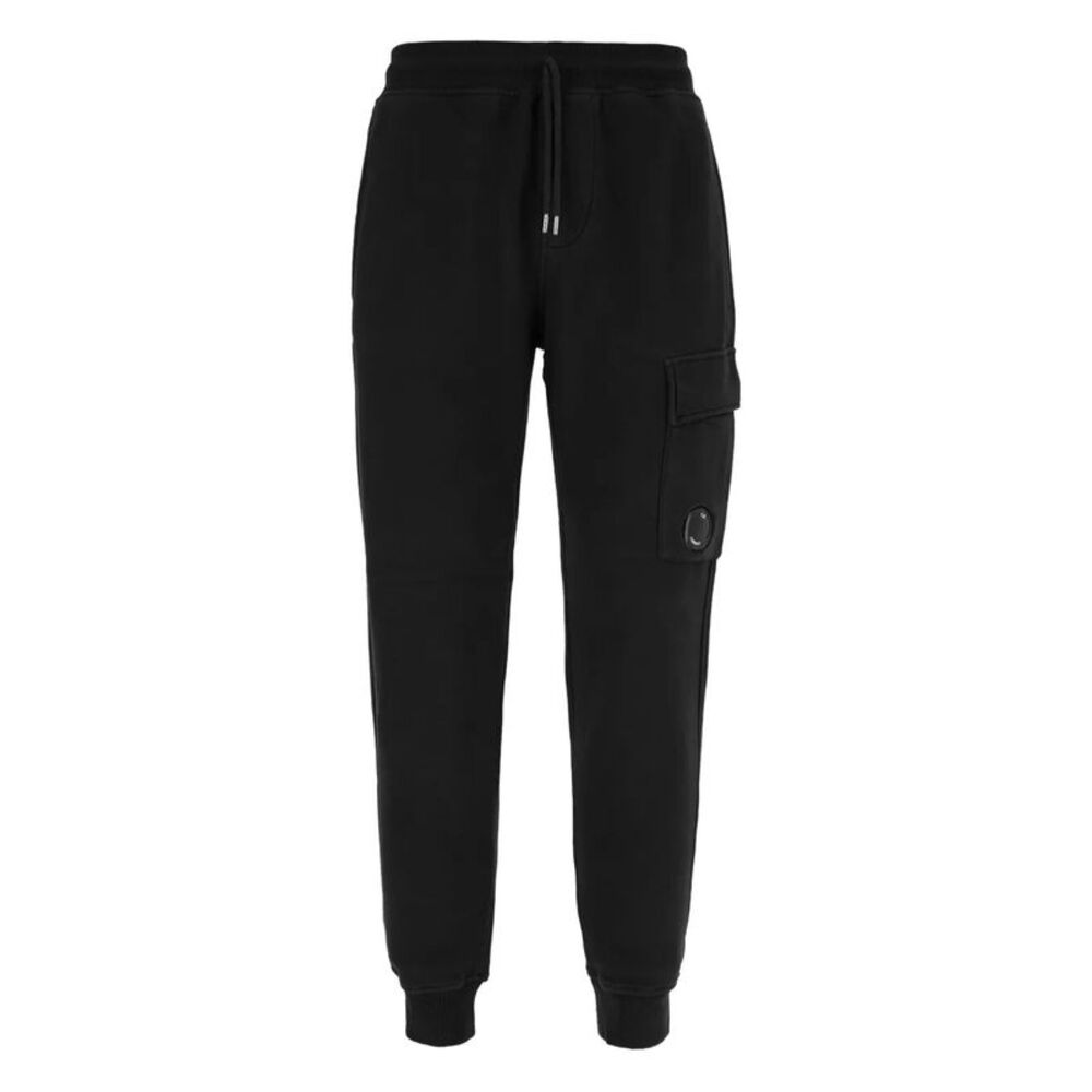 C.P. Company Men Sweatpants With Logo Badge And Side Pocket